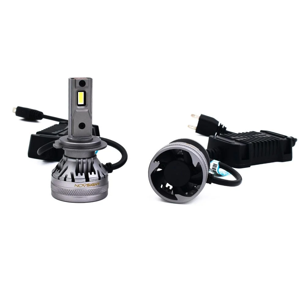 2x Novsight Λαμπτήρες LED Φώτα Πορείας Αυτοκινήτου 12/24V H4 120W (2x60W) 22000LM 6500K IP68 A500 N37